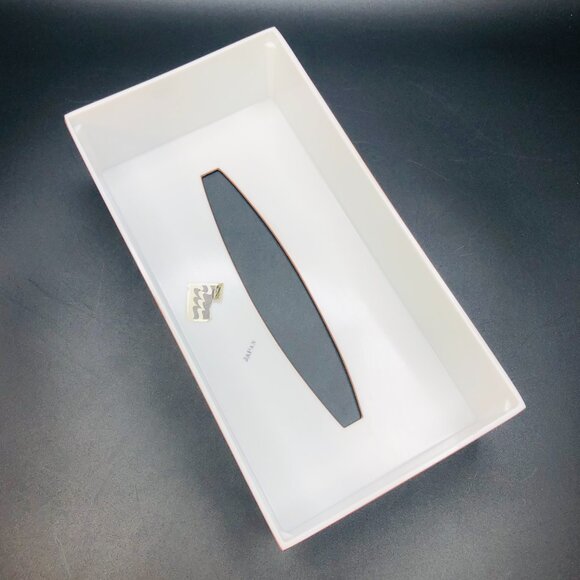 60s Polka Dots Pastel Brown Tissue Box Cover Midcentury Bathroom Utility Decor - Picture 3 of 10